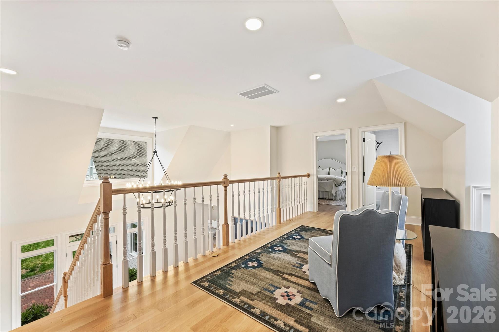 271 Beaten Path Road Mooresville, NC 28117 - Photo 27 of 47 a view of a balcony with furniture and a rug
