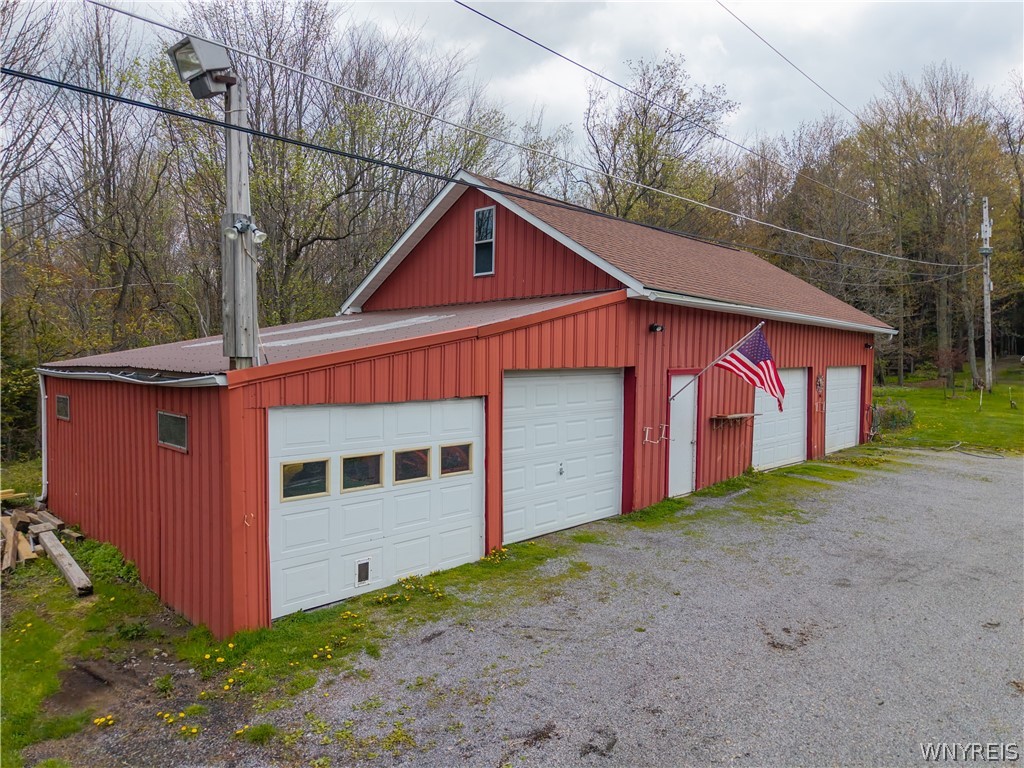 311 Ortner Road Bennington, NY 14040 - Photo 40 of 50 4 car detached garage heated with water and electr