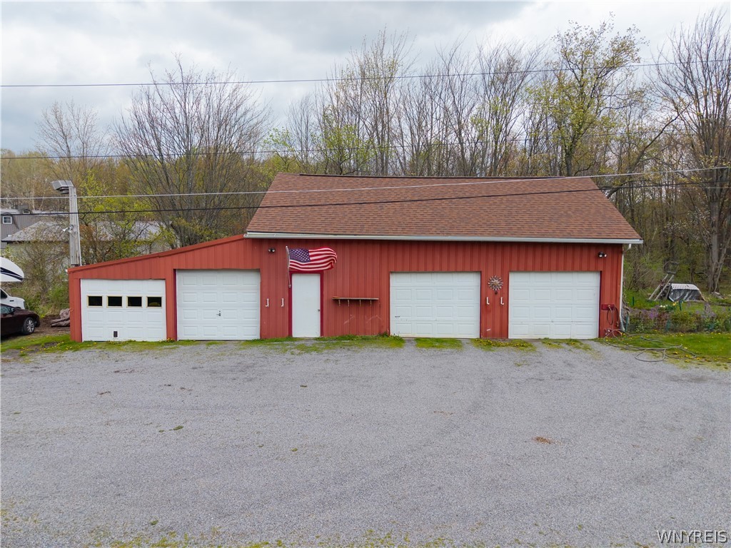 311 Ortner Road Bennington, NY 14040 - Photo 41 of 50 4 car detached garage heated with water and electr