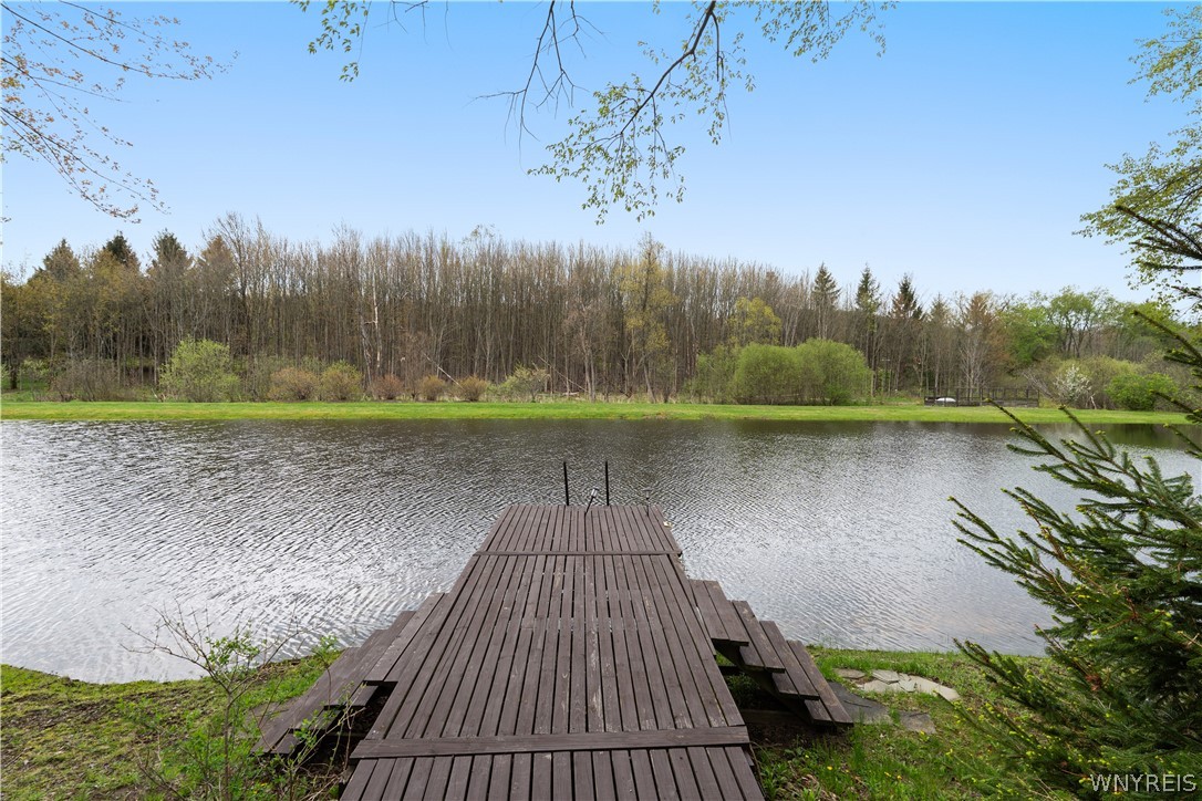 311 Ortner Road Bennington, NY 14040 - Photo 8 of 50 dock to pond