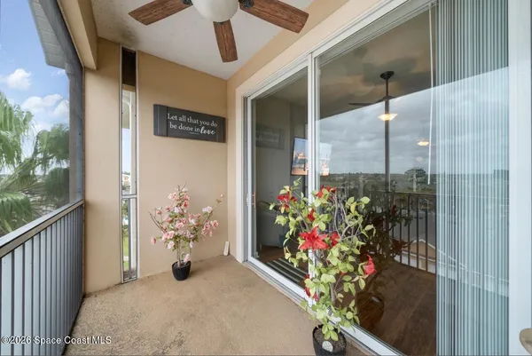 a view of a porch