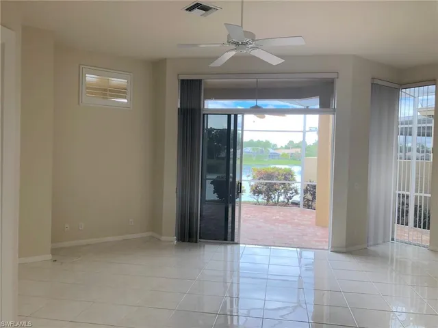 a view of livingroom with windows
