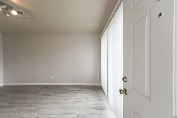 a view of a small space