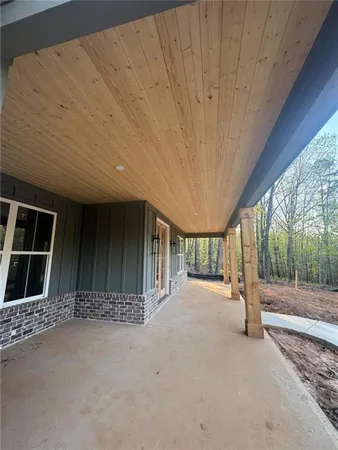 a view of an entrance to house