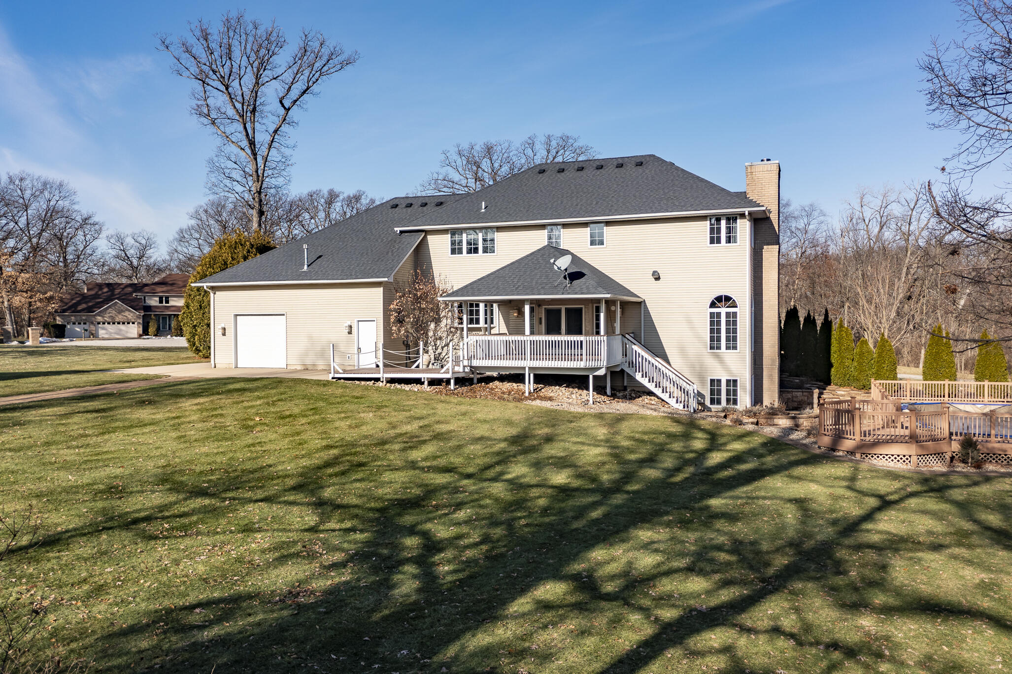 8049 West 85th Court Crown Point, IN 46307 - Photo 8 of 47 a front view of a house with a yard