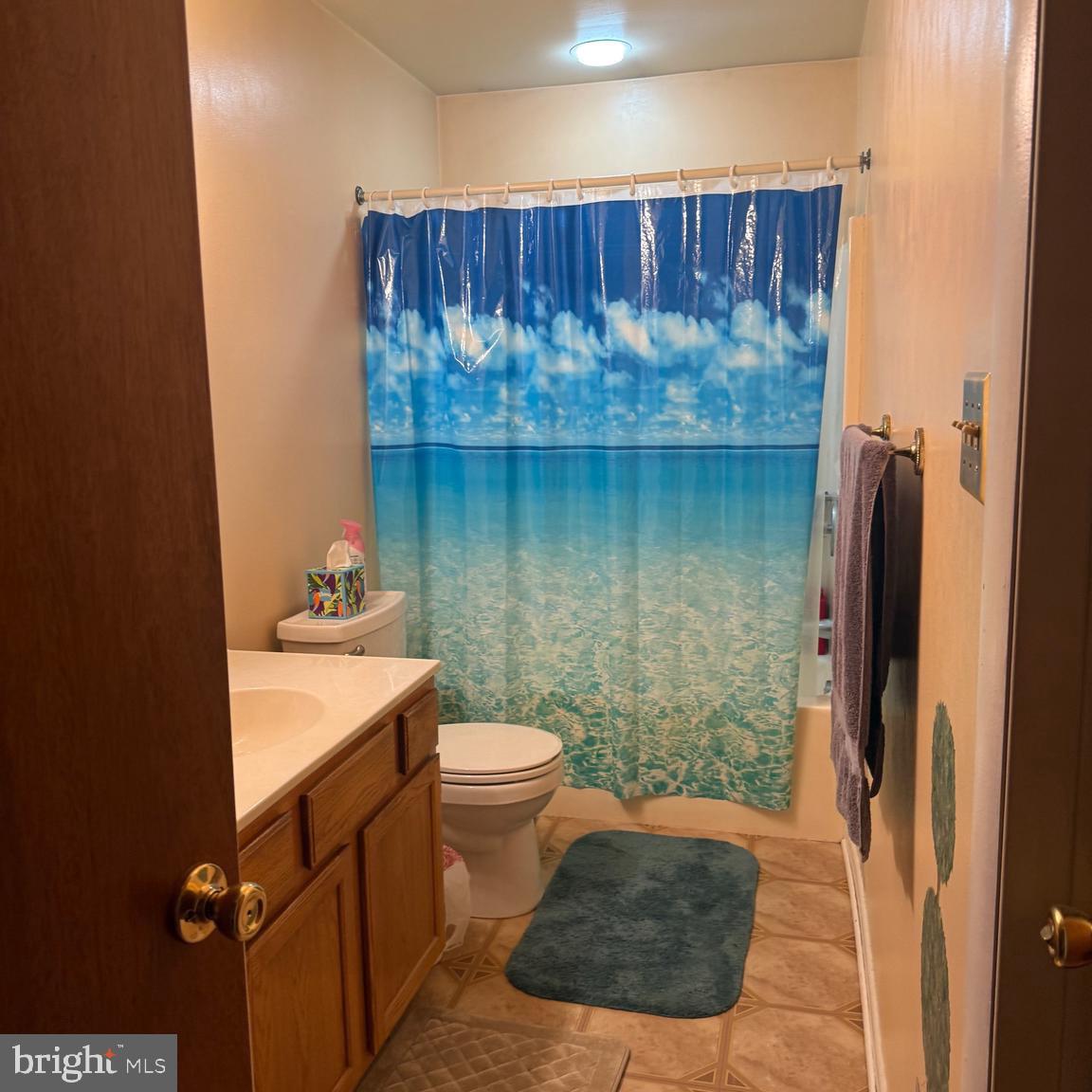 403 Roosevelt Avenue Clementon, NJ 08021 - Photo 11 of 26 a bathroom with a granite countertop sink and a mirror