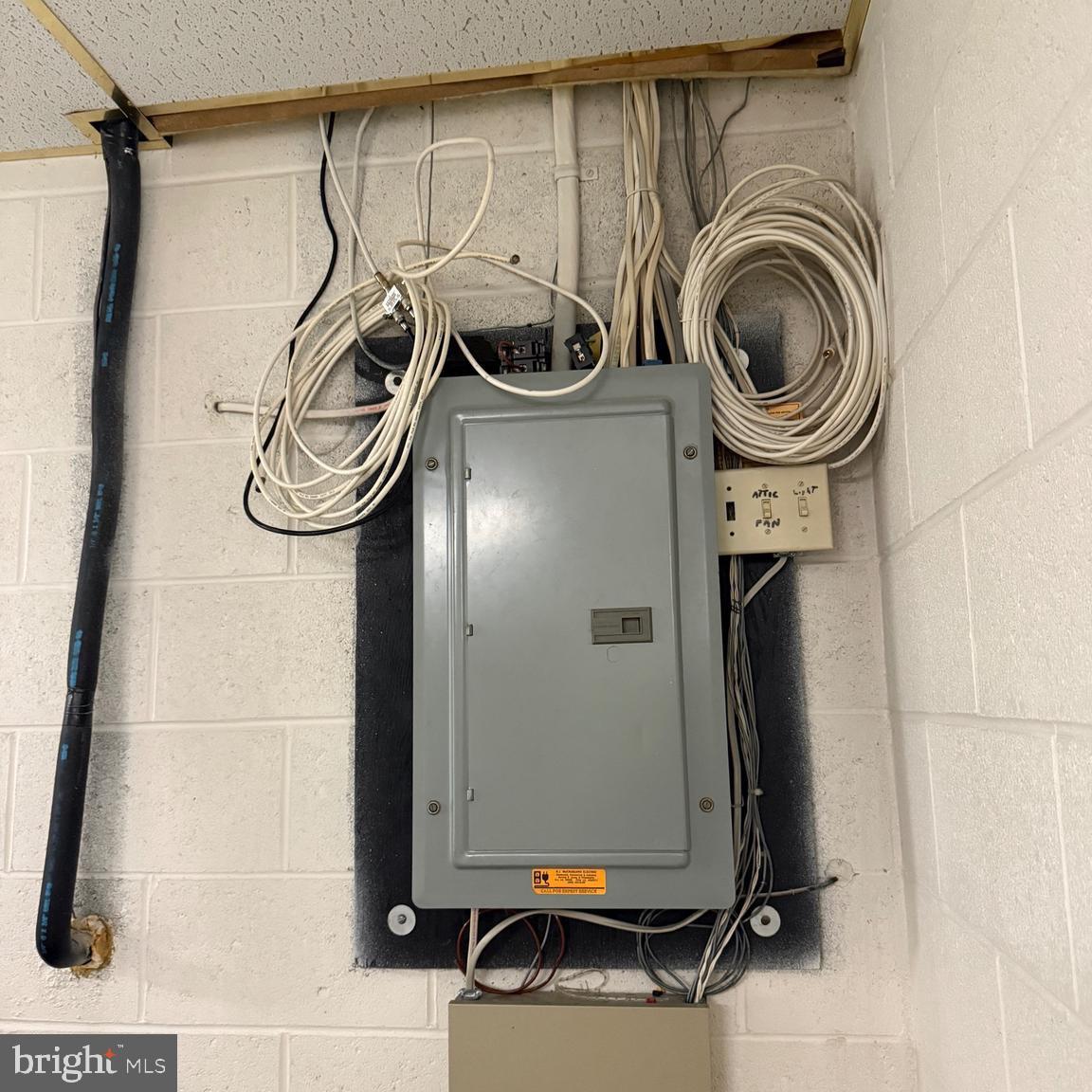 403 Roosevelt Avenue Clementon, NJ 08021 - Photo 18 of 26 a view of a storage and utility room with racks on the wall
