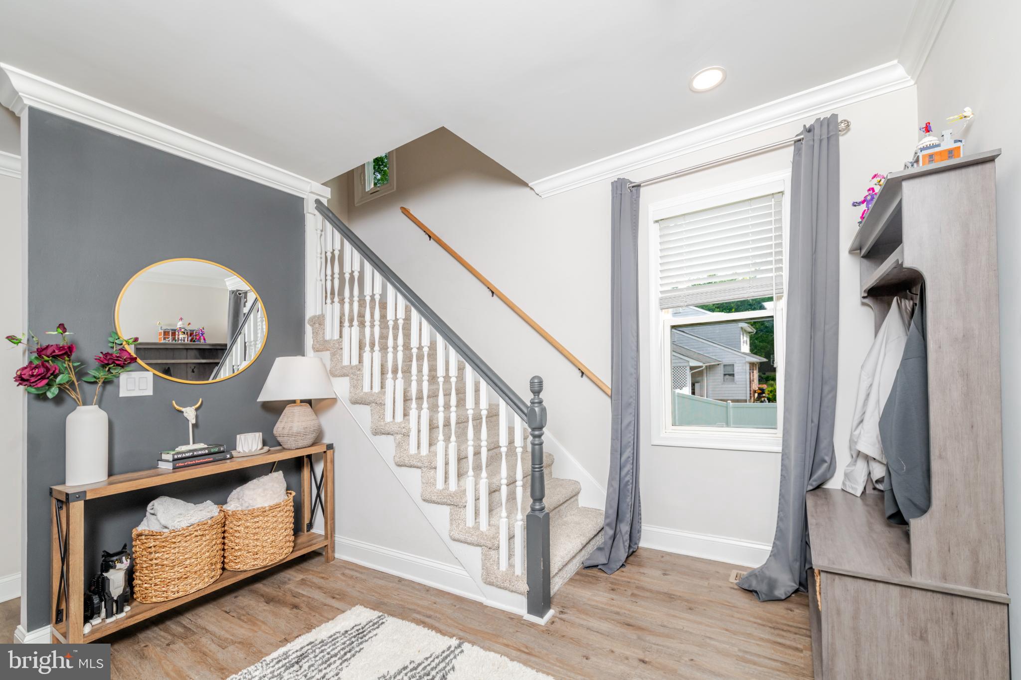 16 Townsend Avenue Berlin, NJ 08009 - Photo 16 of 50 a view of entryway livingroom and hall with wooden floor