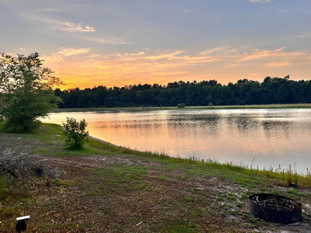 375 Deep Bottom Road Wallace, NC 28466 - Photo 1 of 7 a view of a lake in between the mountain and trees