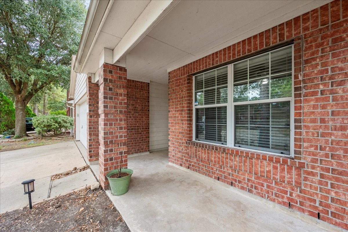 17535 Prospect Meadows Drive Houston, TX 77095 - Photo 4 of 39 This inviting porch offers the perfect spot to unwind, with enough space for comfortable seating to enjoy a morning cup of coffee or an evening of relaxation. As the fall weather approaches, this cozy outdoor area becomes an ideal place to soak in the crisp air, surrounded by the peaceful ambiance of the neighborhood.