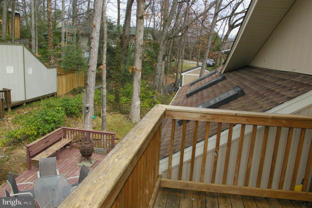 5322 Allerton Road Fairfax, VA 22032 - Photo 15 of 29 View from master bedroom from balcony