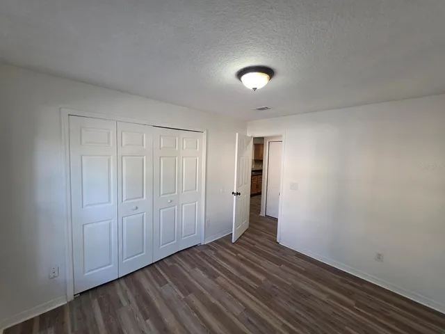 wooden floor in an empty room