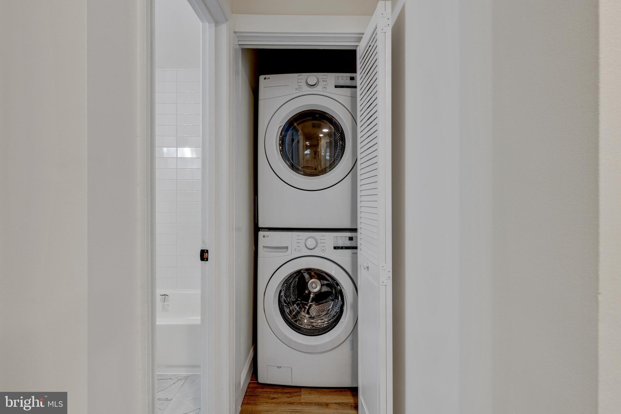 6809 Barrett Road Falls Church, VA 22042 - Photo 17 of 45 Brand new front load full size washer and dryer