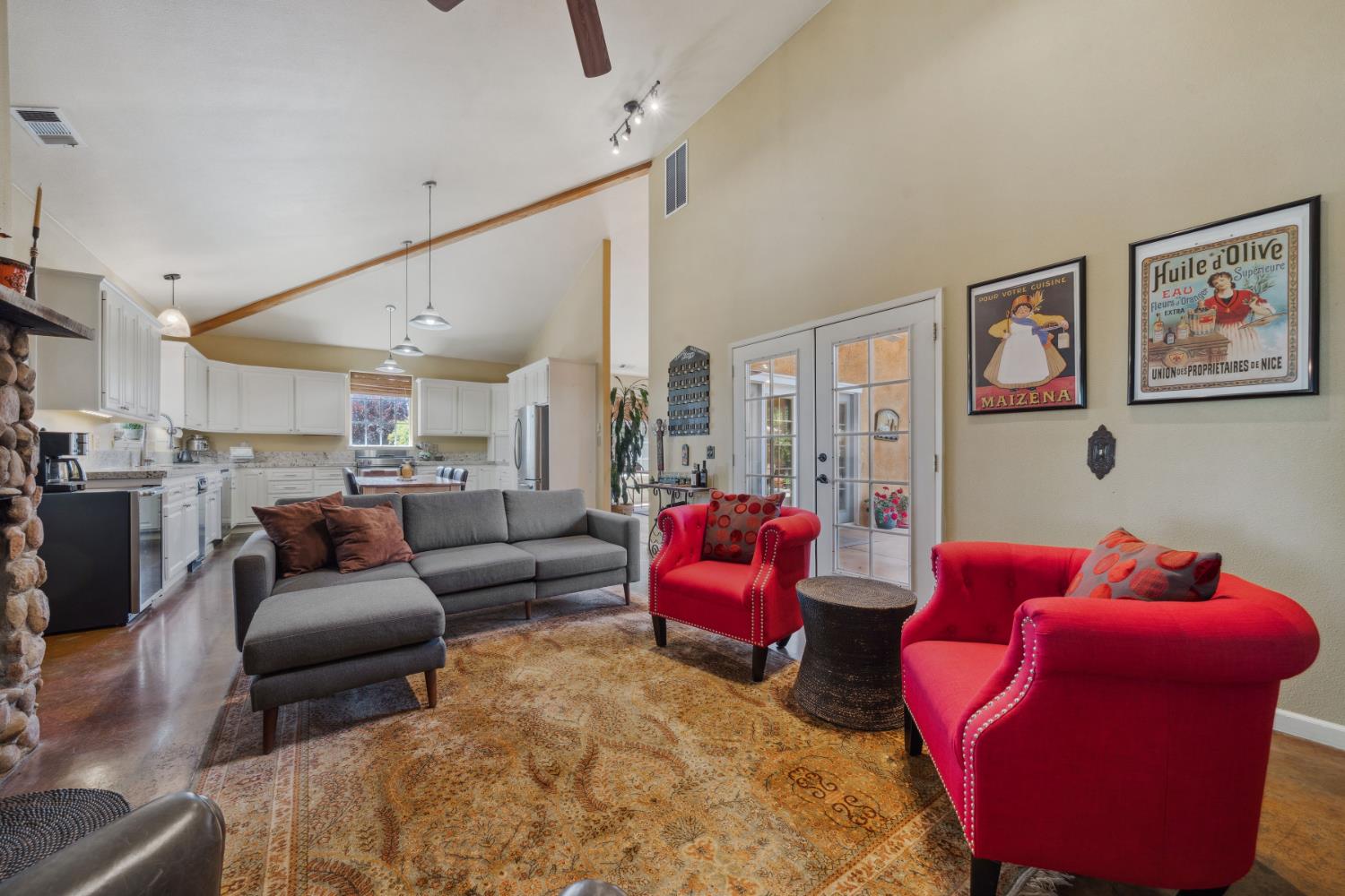 11321 New York Ranch Road Jackson, CA 95642 - Photo 15 of 73 a living room with furniture or couch and a view of kitchen