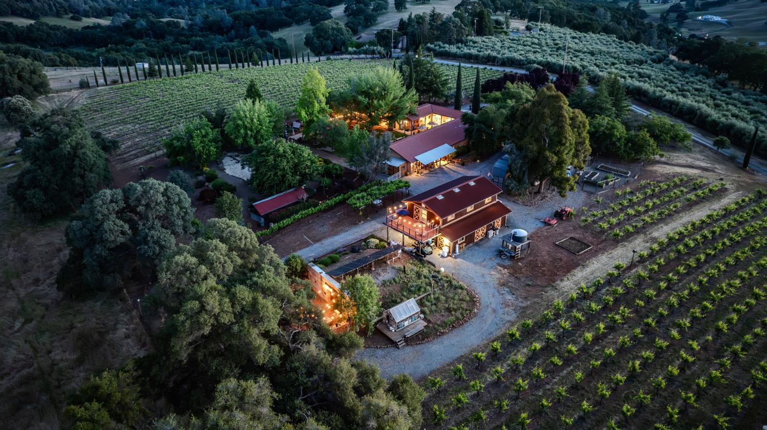 11321 New York Ranch Road Jackson, CA 95642 - Photo 3 of 73 an aerial view of a house with a garden
