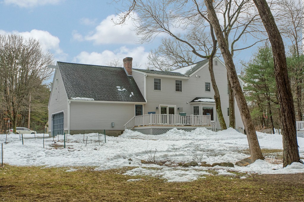 27 Ledge Road Chelmsford, MA 01863 - Photo 25 of 30 a view of a house with snow on the floor