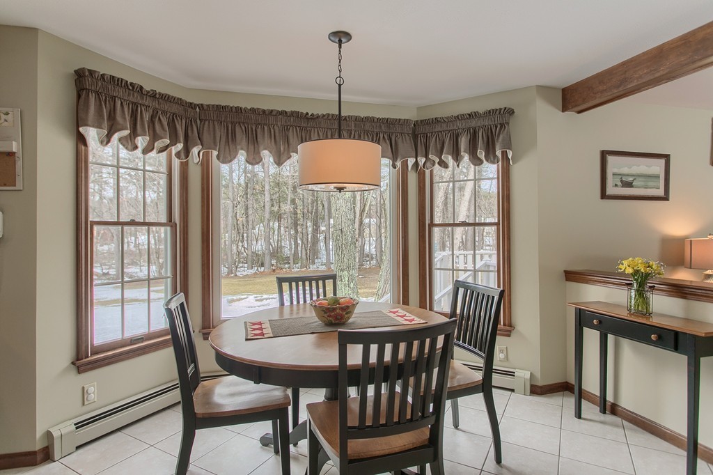 27 Ledge Road Chelmsford, MA 01863 - Photo 5 of 30 a dining room with furniture a chandelier and window