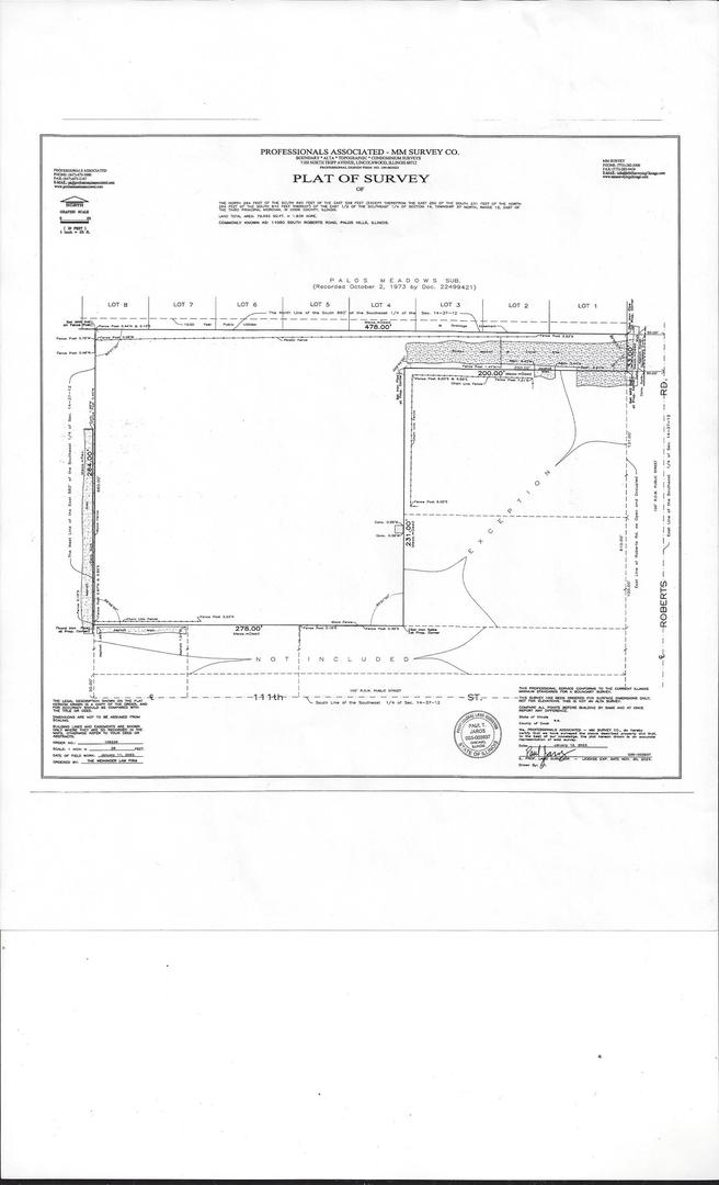 11050 South Roberts Road Palos Hills, IL 60465 - Photo 2 of 9 a black and white photo of a picture