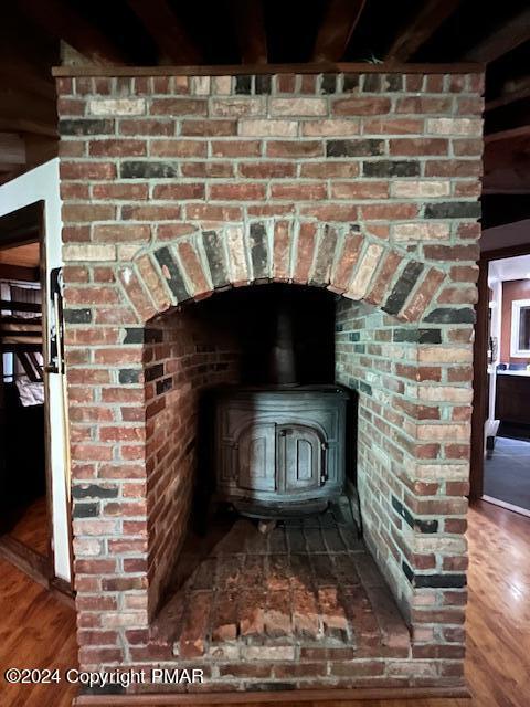 122 Elgin Way Bushkill, PA 18324 - Photo 32 of 32 a closeup of a fireplace