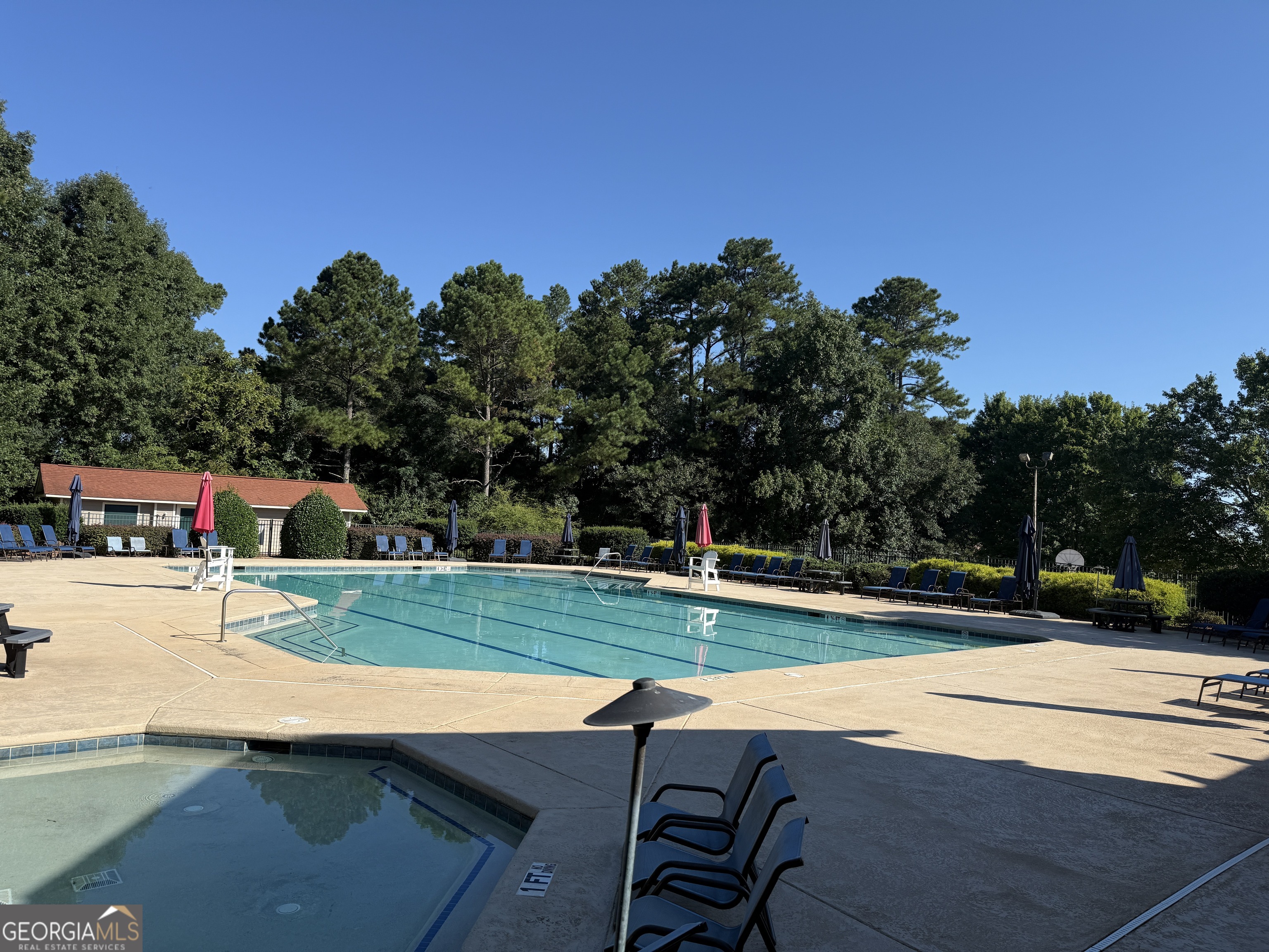244 Terrane Ridge Peachtree City, GA 30269 - Photo 38 of 44 a view of a basketball court
