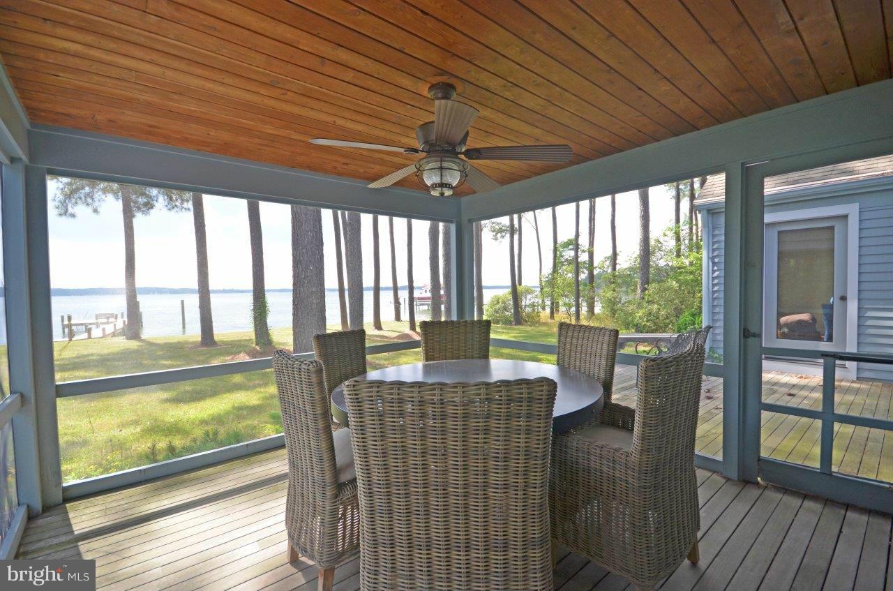 6662 Bozman Neavitt Road Bozman, MD 21612 - Photo 10 of 30 Screened porch