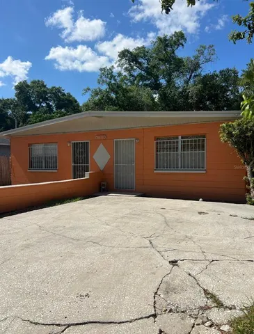 a house with a outdoor space