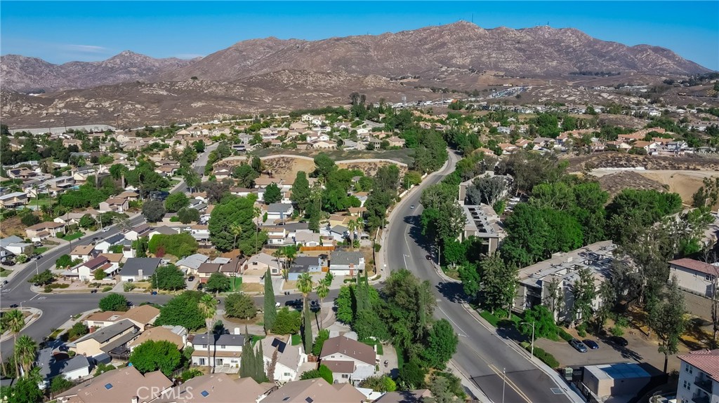 5165 Pearblossom Drive Riverside, CA 92507 - Photo 69 of 75 an aerial view of residential house and sandy dunes