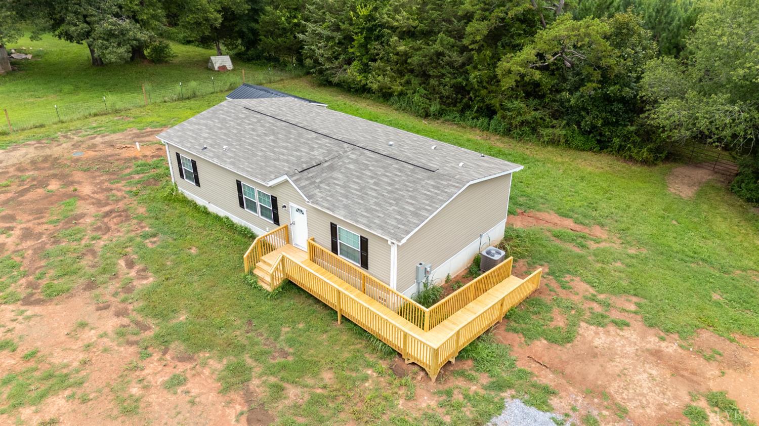 4526 Pigeon Run Road Gladys, VA 24554 - Photo 49 of 54 an aerial view of a house having yard