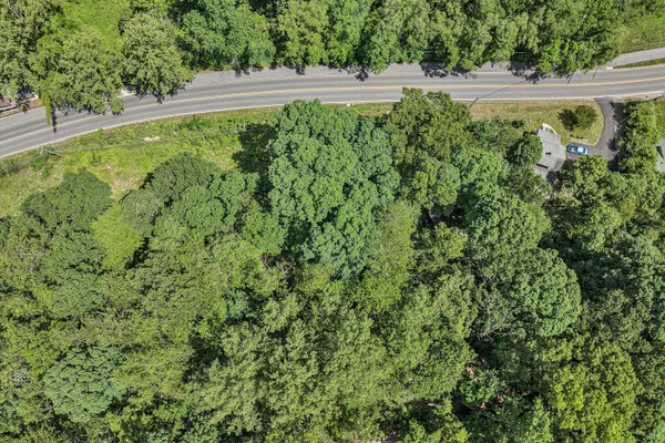a view of yard with green space