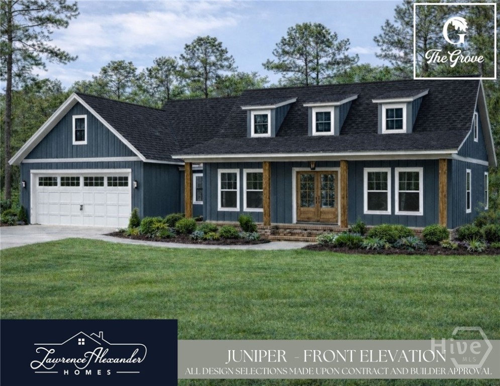 THE JUNIPER PLAN BY LAWRENCE ALEXANDER HOMES.
