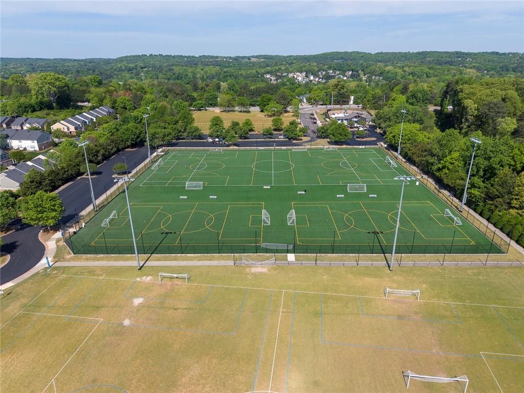 6204 Oakdale Ridge Court Southeast Mableton, GA 30126 - Photo 39 of 48 a view of a tennis court
