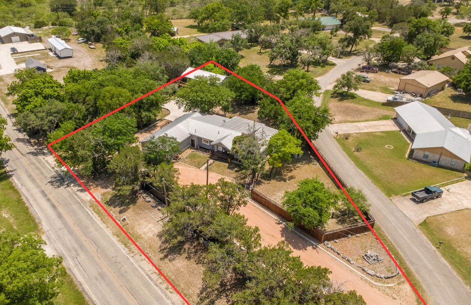 2181 Goat Creek Road Kerrville, TX 78028 - Photo 2 of 25 an aerial view of a house