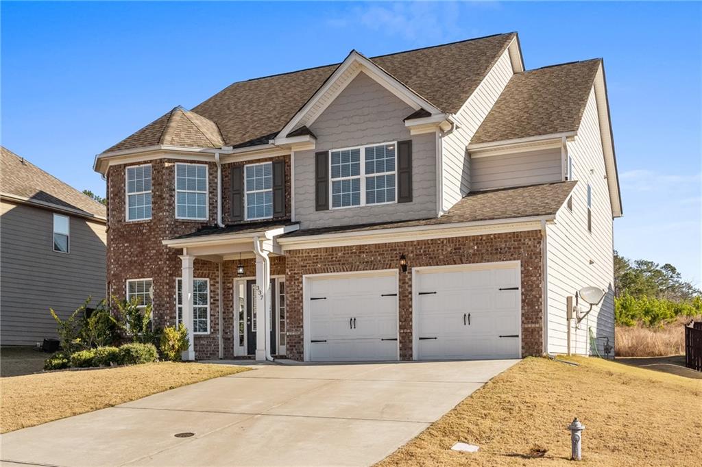 337 Allgood Trace Acworth, GA 30101 - Photo 1 of 1 a front view of a house with a yard