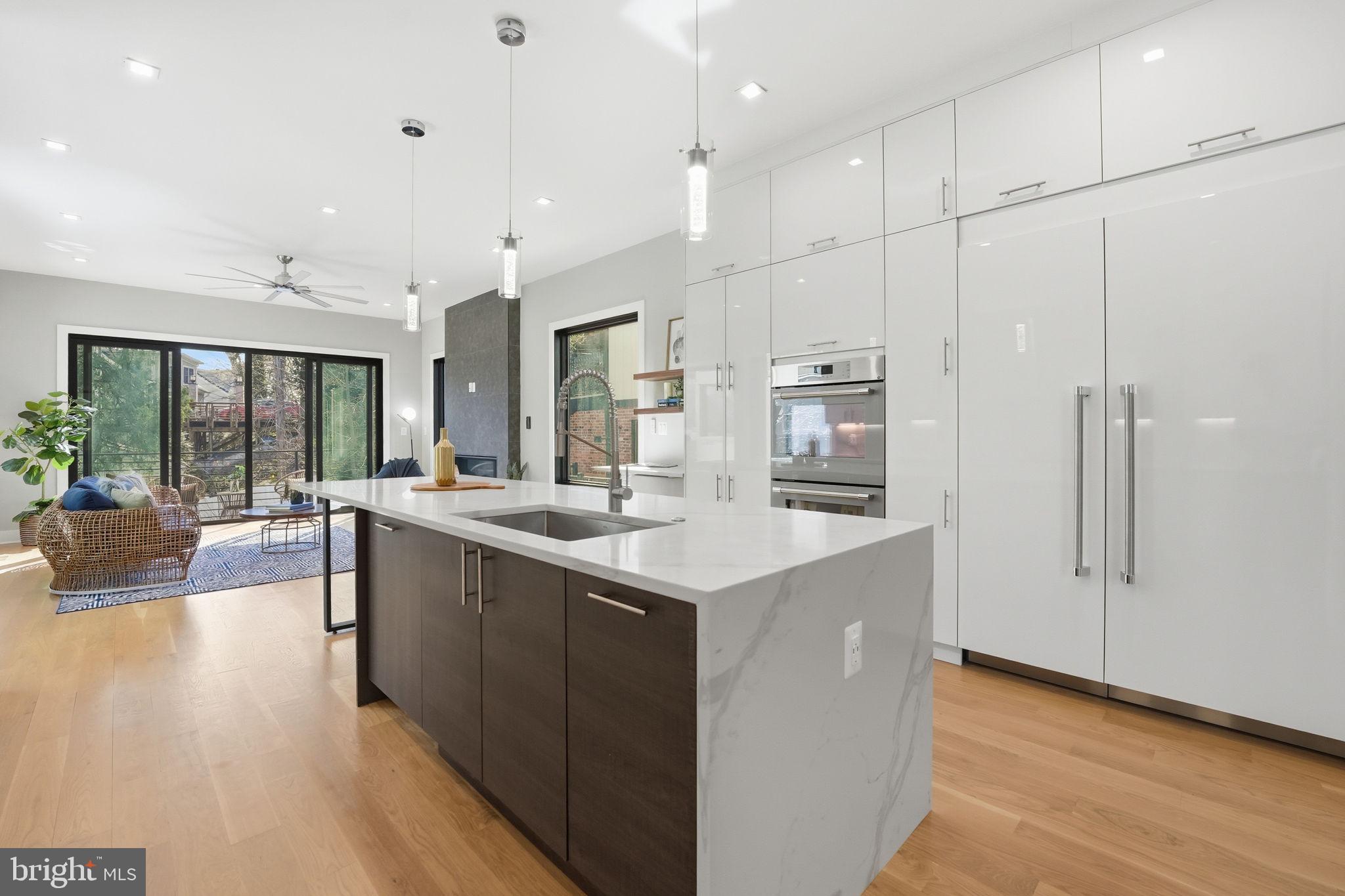2211 Military Road Arlington, VA 22207 - Photo 18 of 107 Modern kitchen with sleek design.