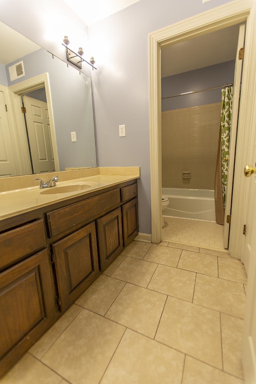124 South Walnut Bend Road Memphis, TN 38018 - Photo 13 of 22 a bathroom with a sink a toilet and mirror