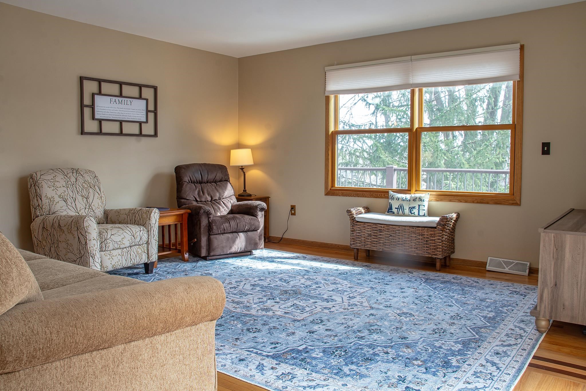 7-a252 Tomahawk Lane Apple River, IL 61001 - Photo 21 of 34 a living room with furniture and a window