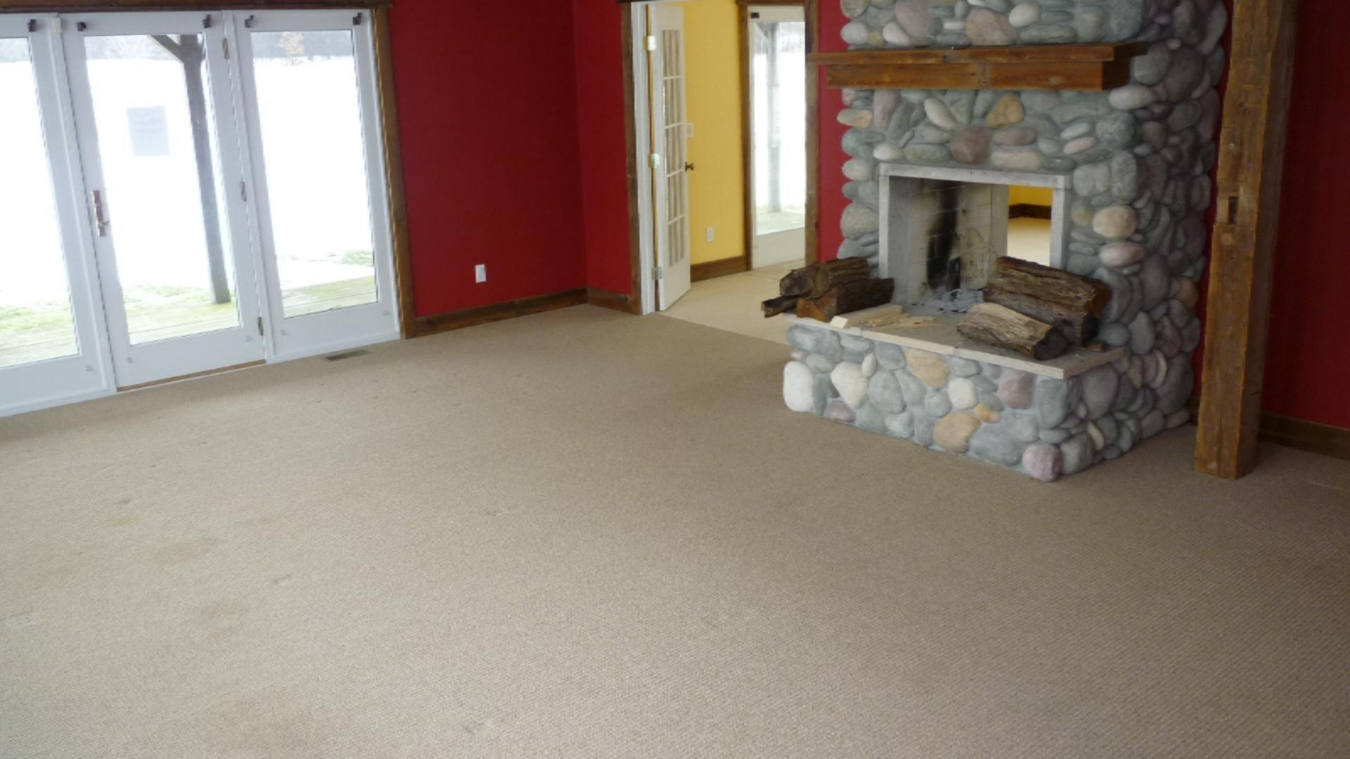8925 2 Mile Road Northeast Ada, MI 49301 - Photo 4 of 15 Living Room w/Fireplace