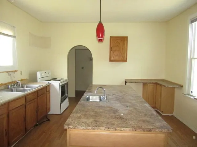 a bathroom with a sink and a vanity