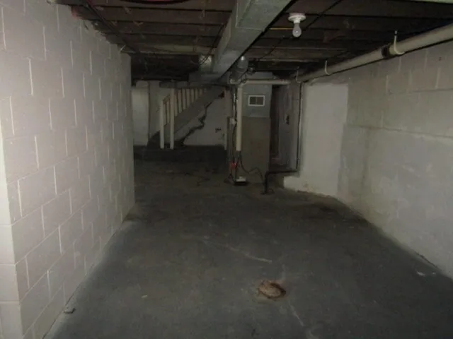 a view of under construction room and staircase