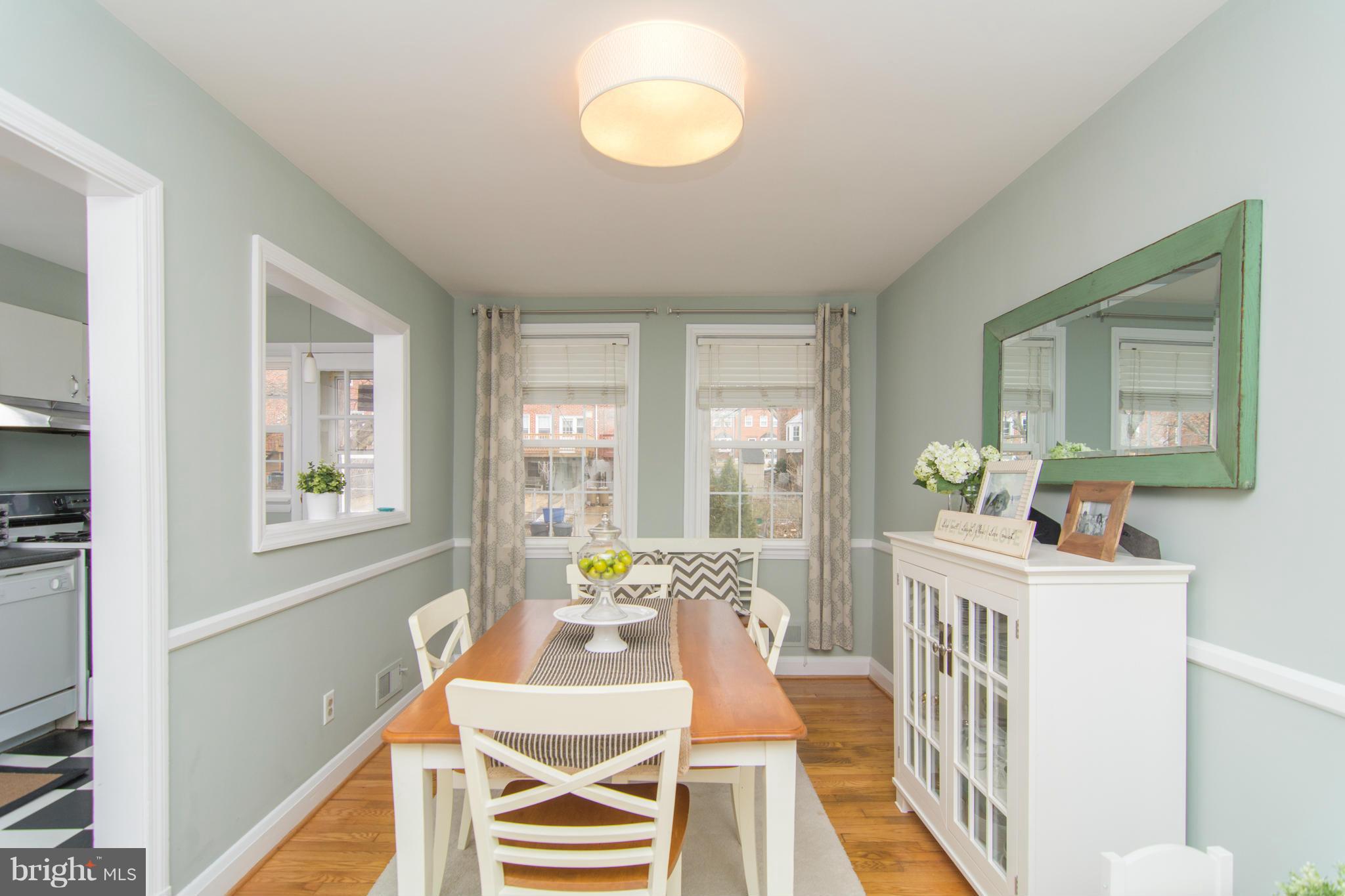 1642 Aberdeen Road Baltimore, MD 21286 - Photo 8 of 25 a view of a dining room with furniture window and outside view