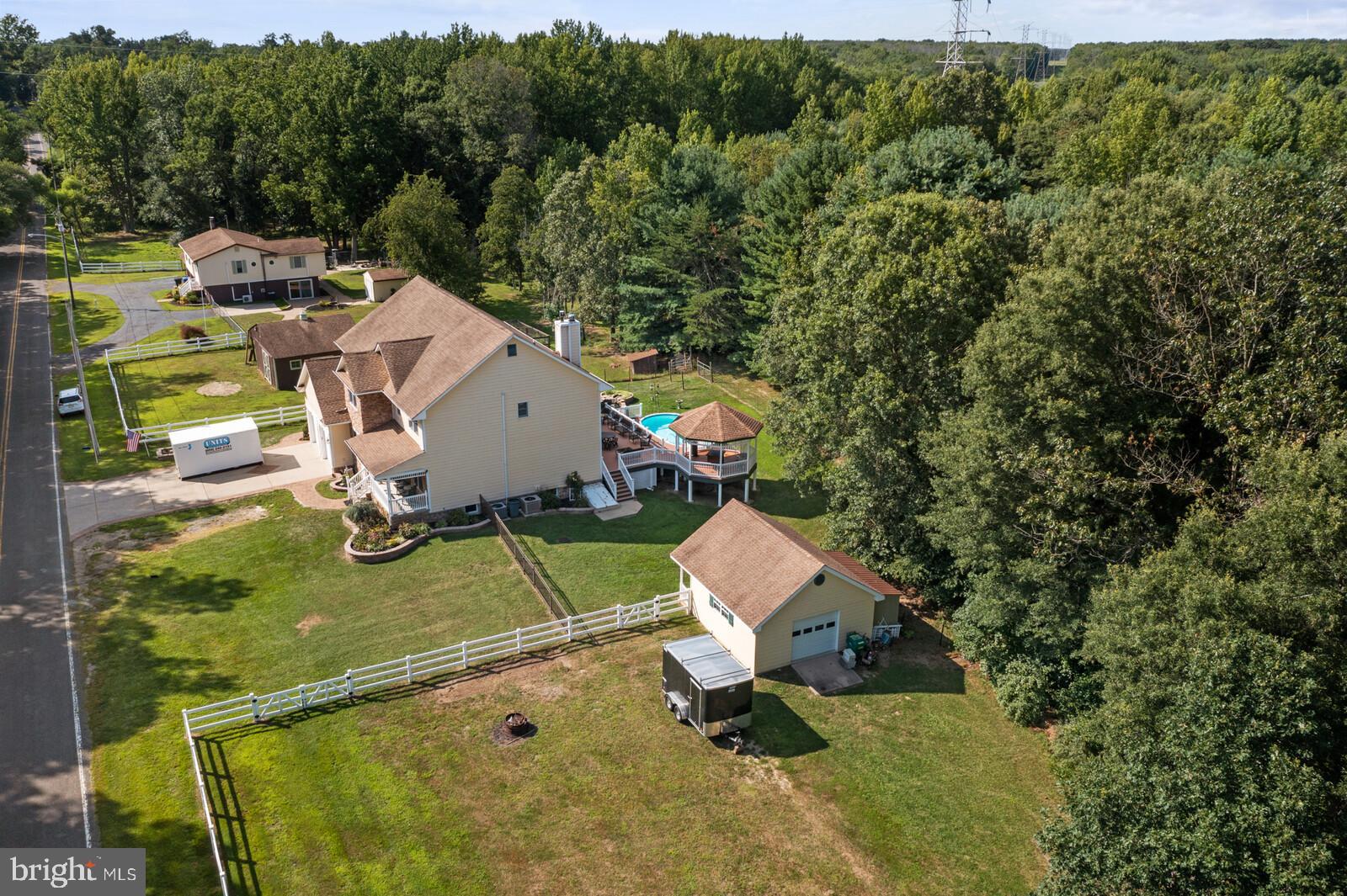 463 Lewistown Road Columbus, NJ 08022 - Photo 47 of 56 Aerial view 1