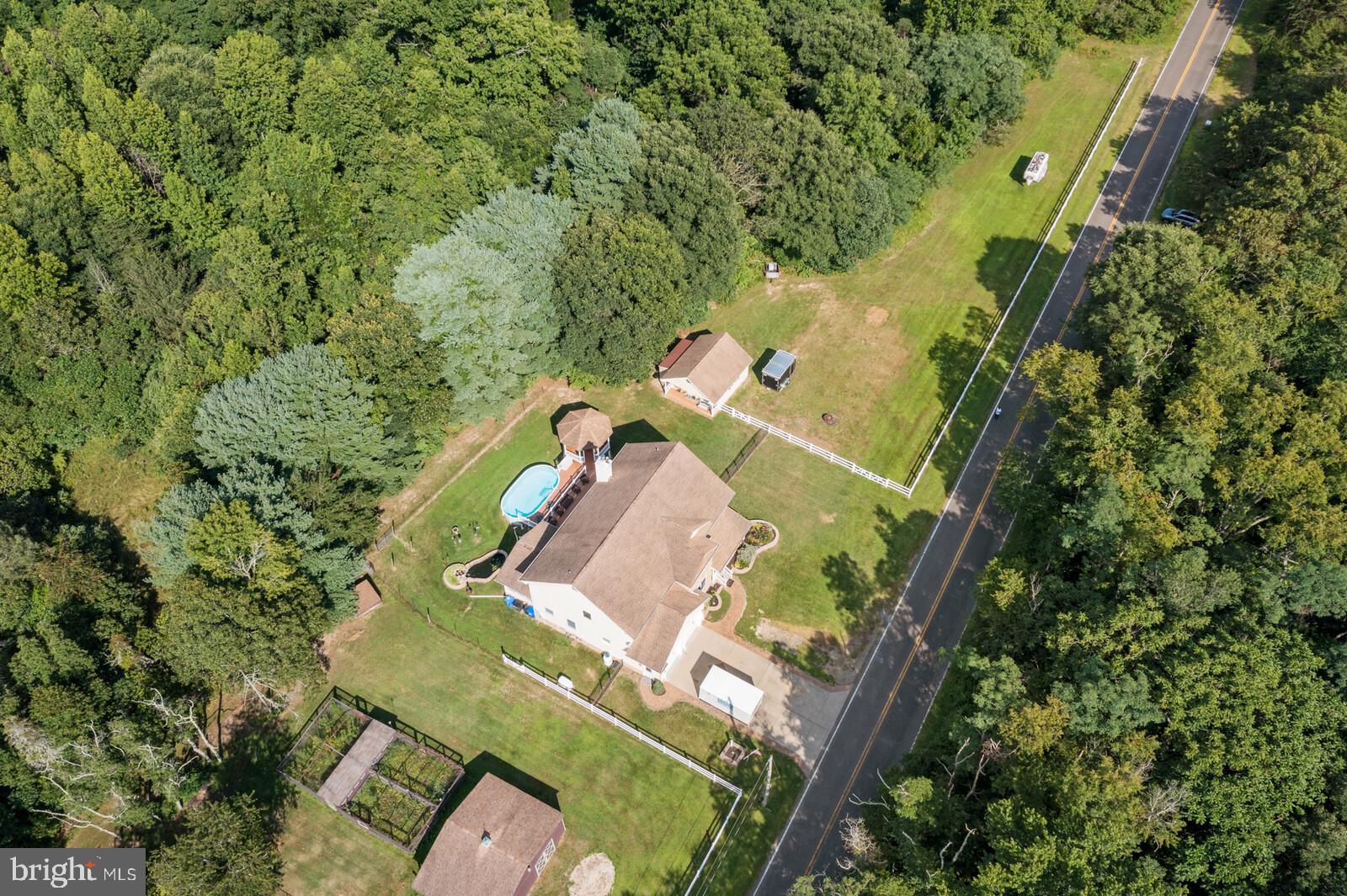 463 Lewistown Road Columbus, NJ 08022 - Photo 48 of 56 Aerial view 2