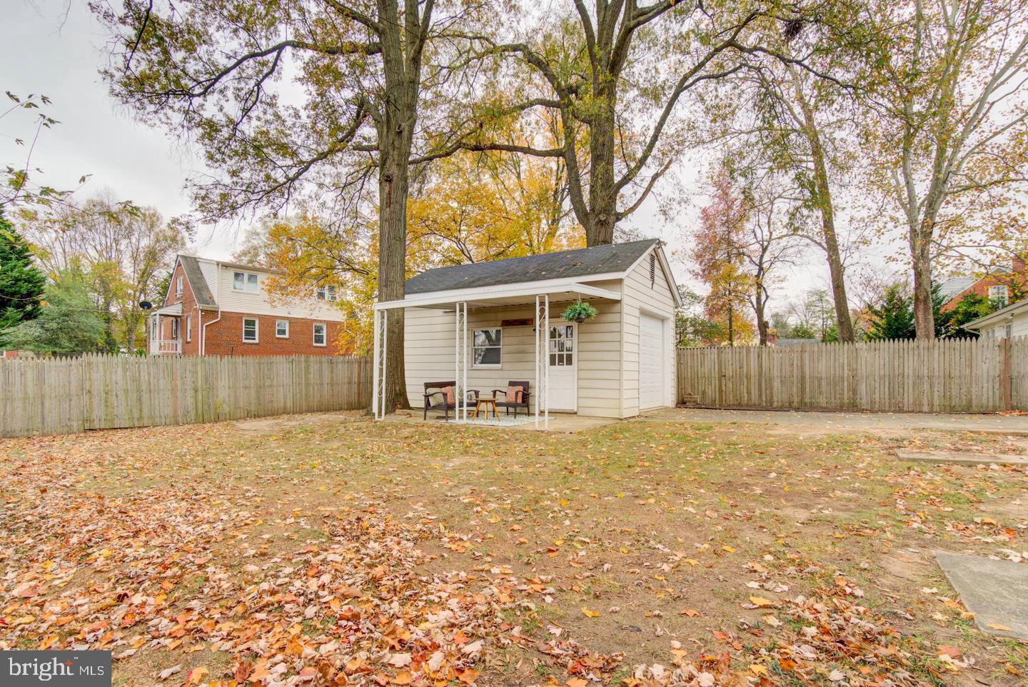 11207 Emack Road Beltsville, MD 20705 - Photo 31 of 43 Charming backyard retreat in autumn.