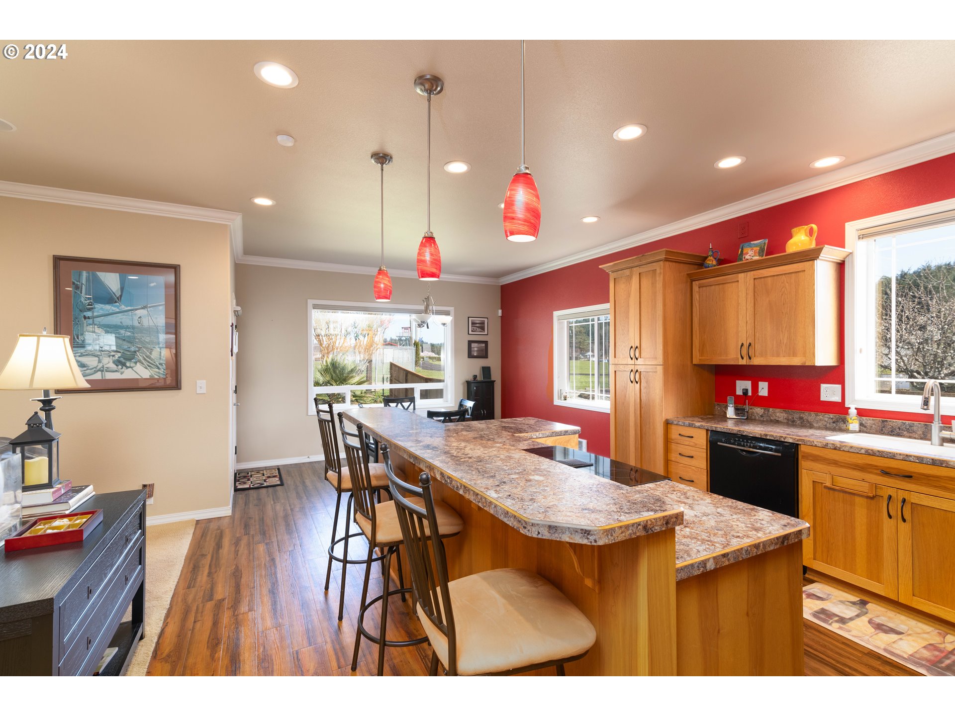 2375 Arthur Drive Reedsport, OR 97467 - Photo 10 of 35 Kitchen/Dining Room