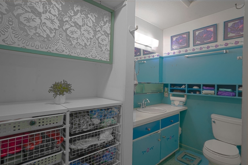 17 Juniper Lane Amherst, MA 01002 - Photo 27 of 42 a bathroom with a toilet a sink and mirror