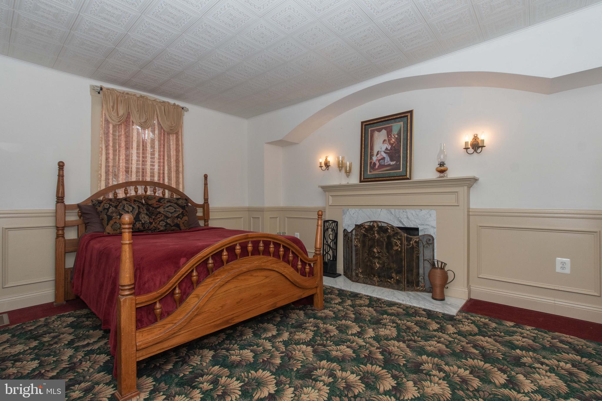 2205 Harford Road Fallston, MD 21047 - Photo 21 of 53 First Floor bedroom w/ Fireplace