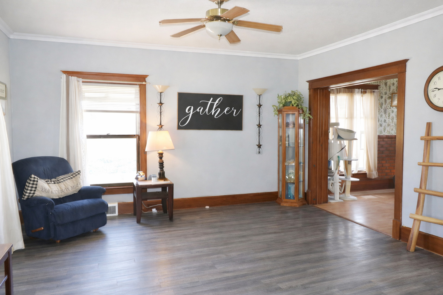 112 7th Avenue Sterling, IL 61081 - Photo 9 of 18 a view of a livingroom with furniture and a window