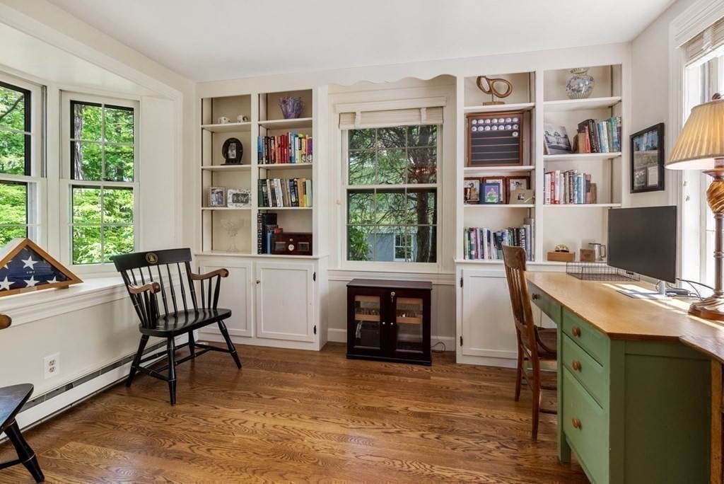 120 Forest Street Wellesley, MA 02481 - Photo 11 of 24 a workspace with furniture window and outside view