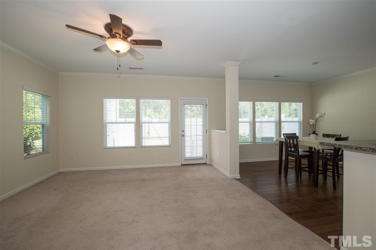 805 Davidson Point Road Cary, NC 27513 - Photo 4 of 20 Open flow from family to dining and kitchen