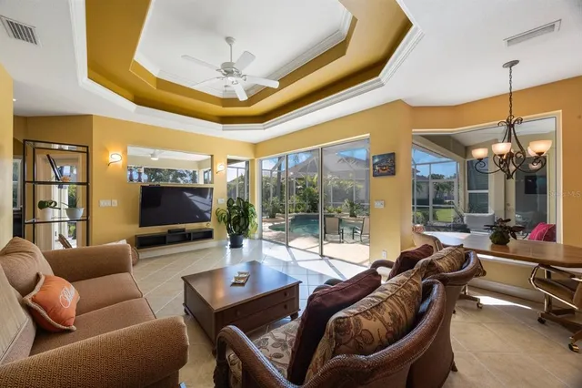 a bedroom with a bed and a table in it